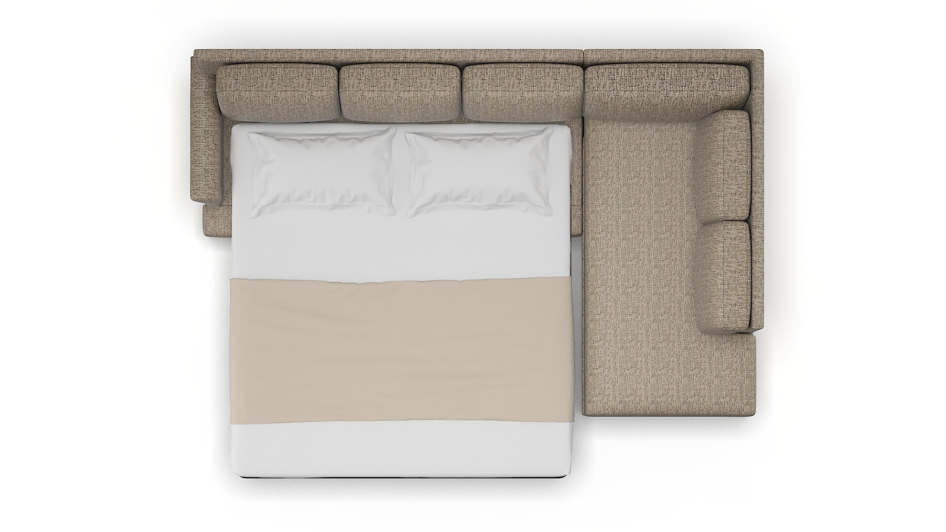 Newyork Solifestyle 51 Panel Sleeper Espresso legs 3