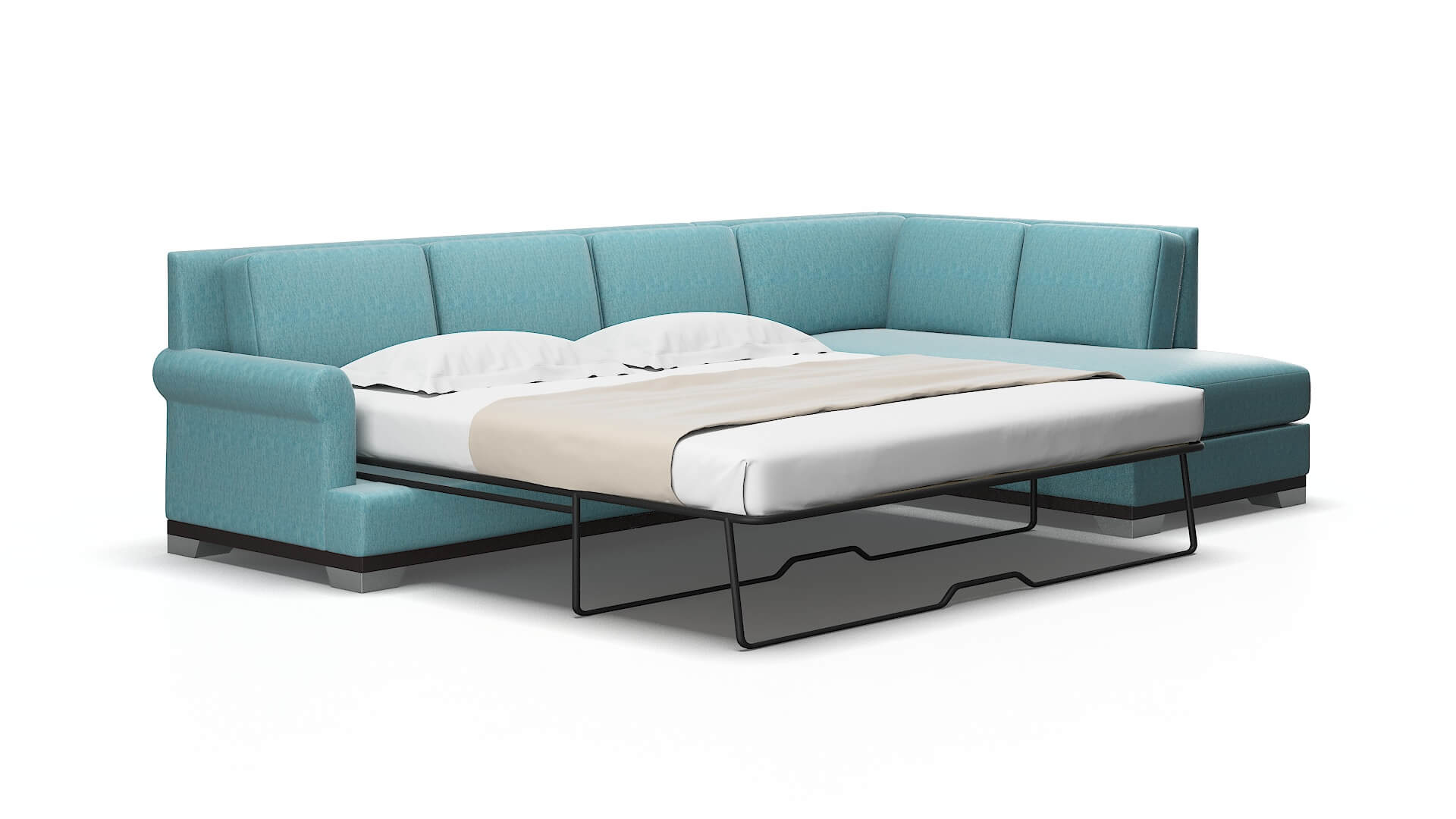 Newyork Sorrento Denim Panel Sleeper espresso legs 2