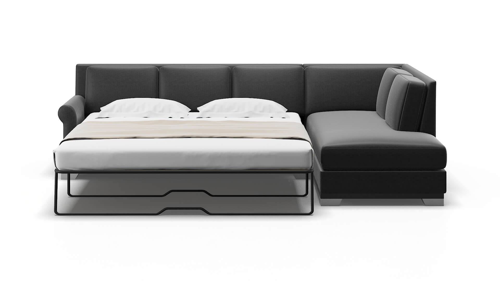 Newyork Sosoftness 54 Panel Sleeper Espresso legs 1