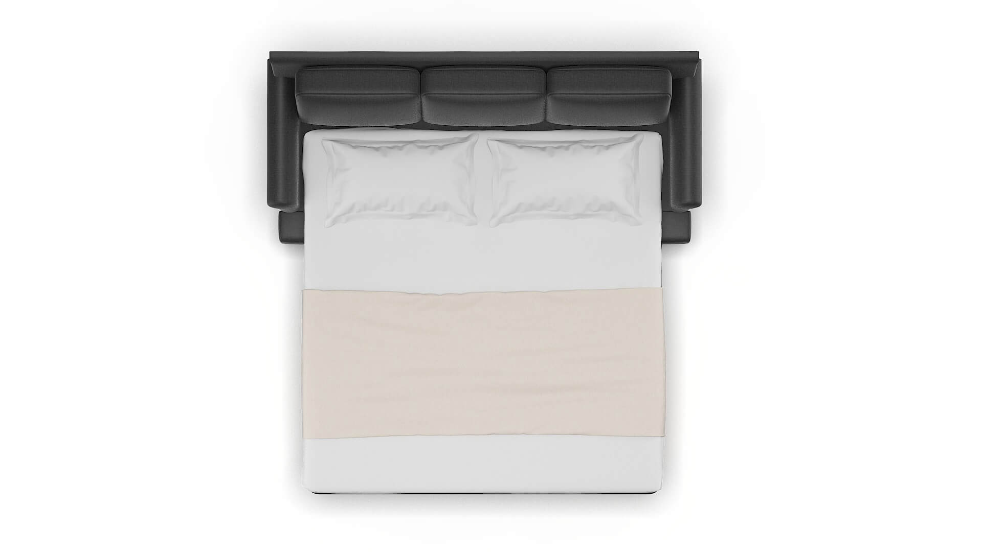 Newyork Sosoftness 54 Sofa Sleeper Espresso legs 3