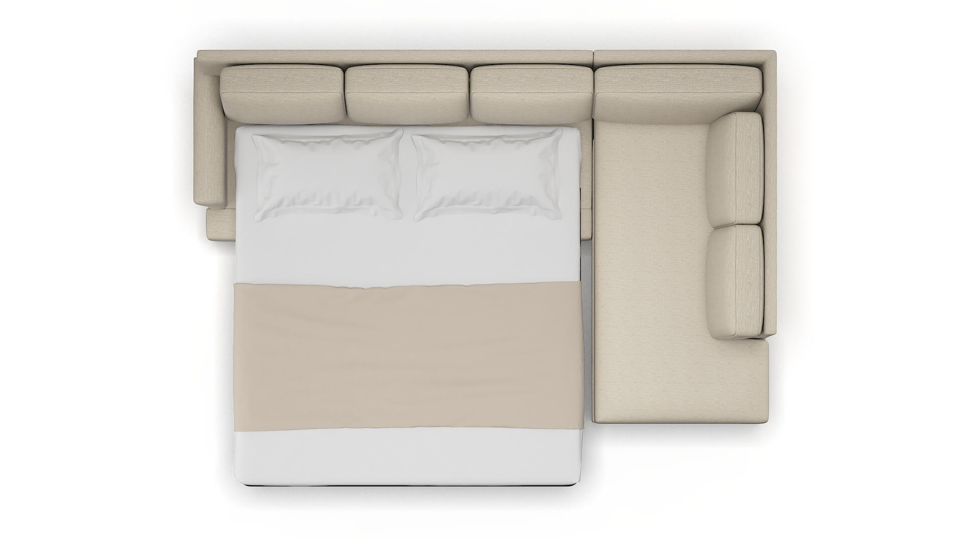 Newyork Sosoftness 72 Panel Sleeper Espresso legs 3