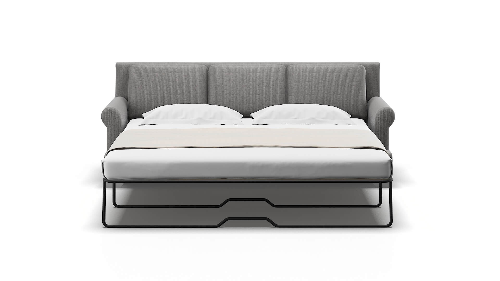 Newyork Terrain Oatmeal Sofa Sleeper Espresso legs 1