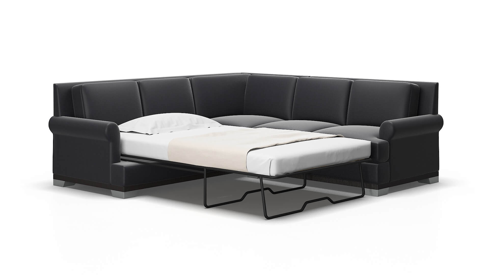 Newyork Urban_d eclipse Sectional sleeper Espresso Legs  2
