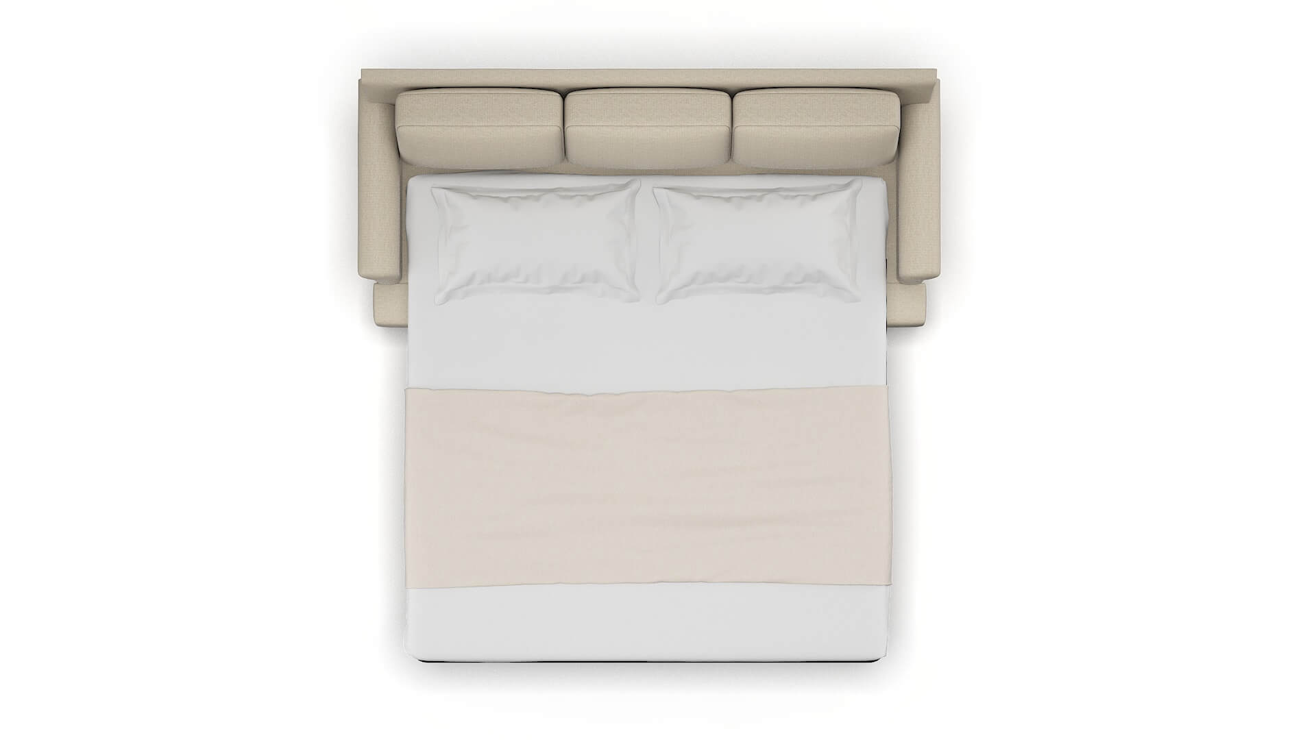 Newyork Urban_d Silver Sofa Sleeper Espresso legs 3