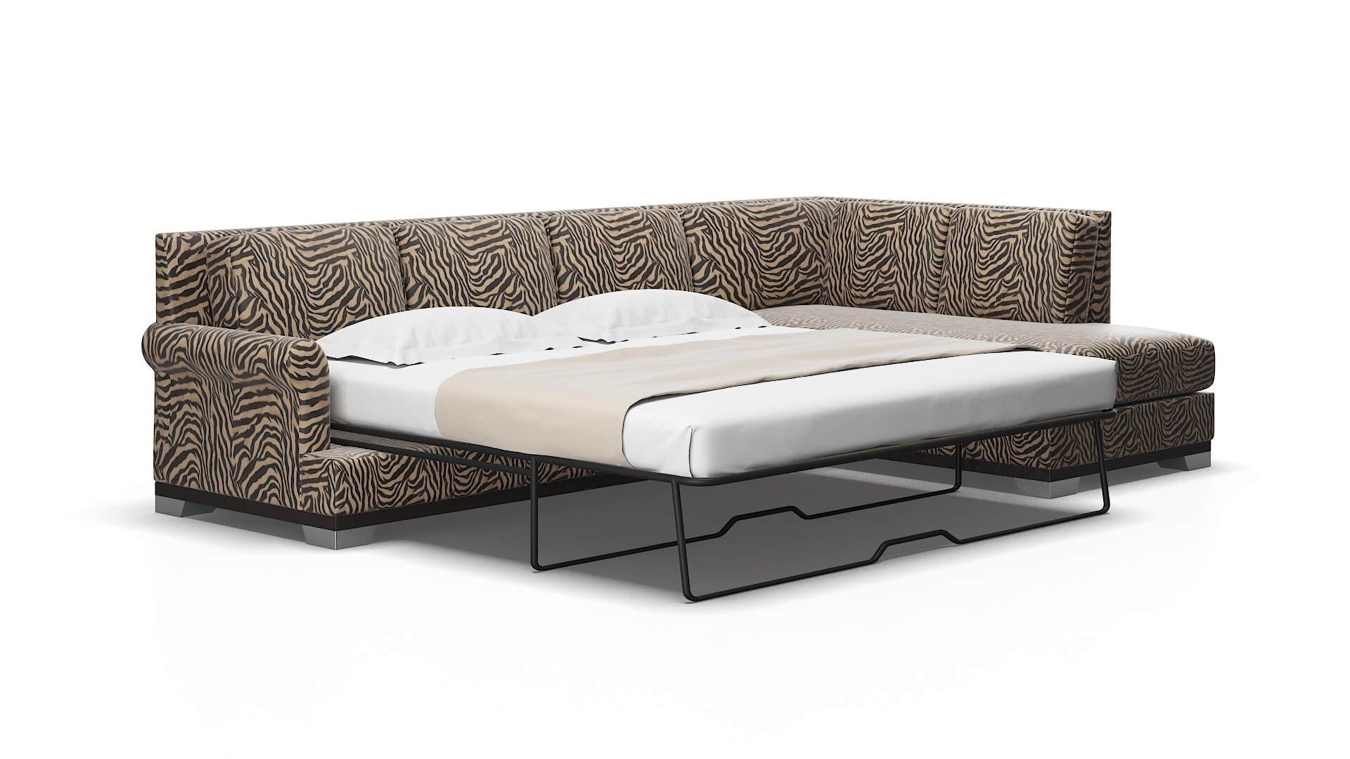 Newyork Zambia coffee Panel sleeper Espresso Legs  2