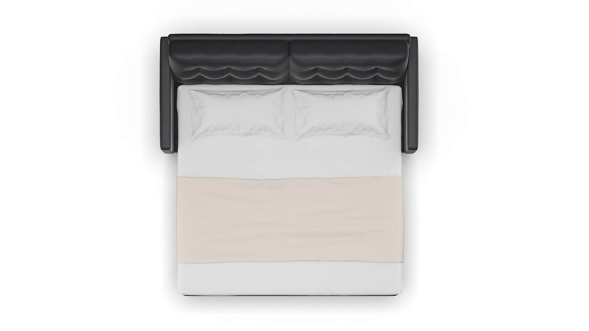 Oslo Atlas_plz Navy Sofa Sleeper Espresso legs 3