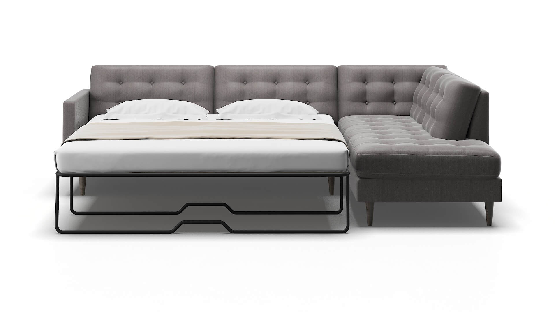 Oslo Atlas_plz Silver Panel Sleeper Espresso legs 1