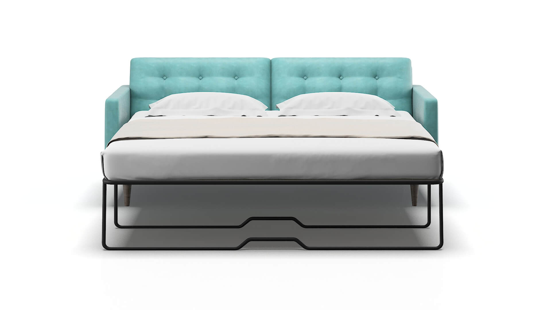 Oslo Avalon_hp Aqua Sofa Sleeper Espresso legs 1