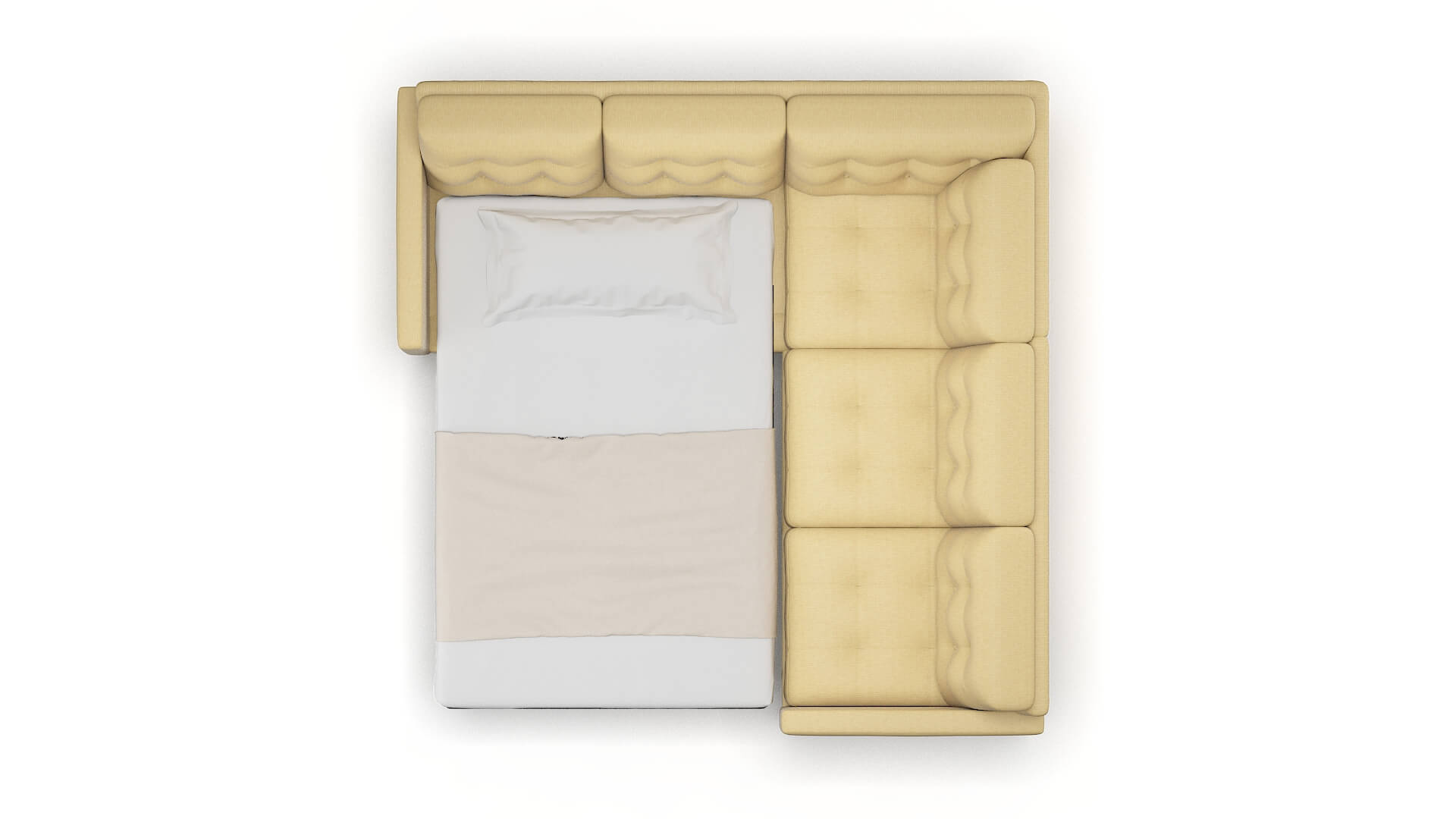 Oslo Avalon_hp Ginger Sectional Sleeper Espresso legs 3