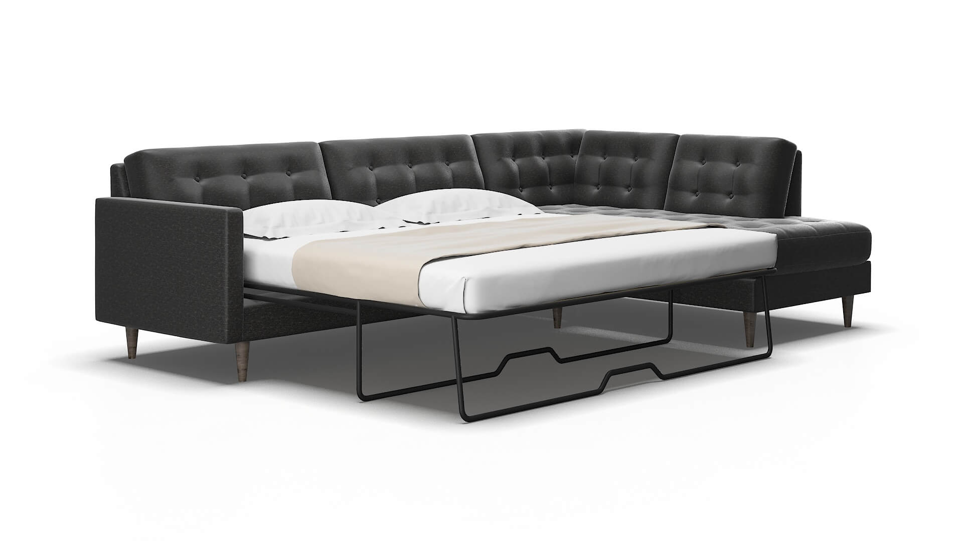 Oslo Chance denim Panel sleeper Espresso Legs  2