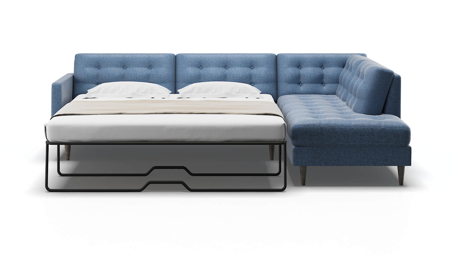 Oslo Clyde Deep_ocean Panel Sleeper Espresso legs 1