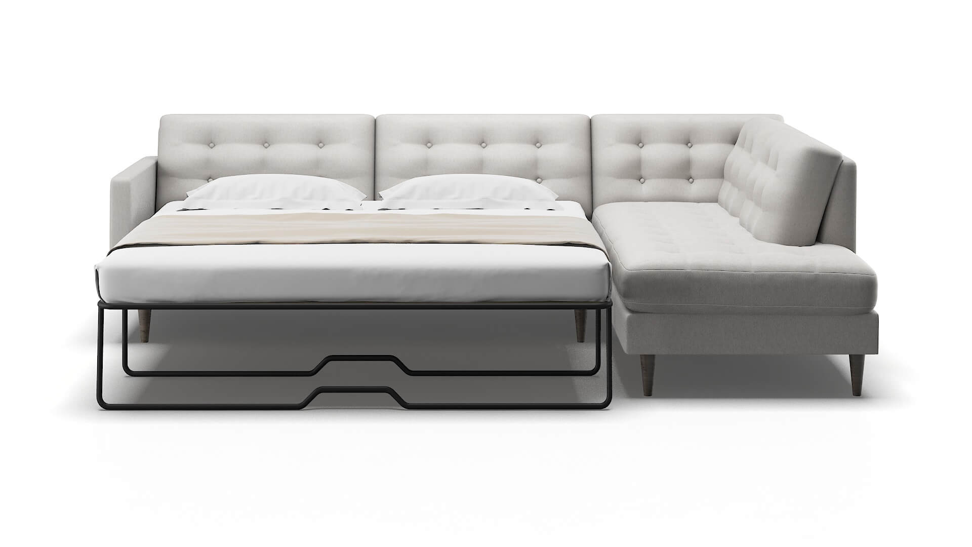 Oslo Curious Spa Panel Sleeper Espresso legs 1