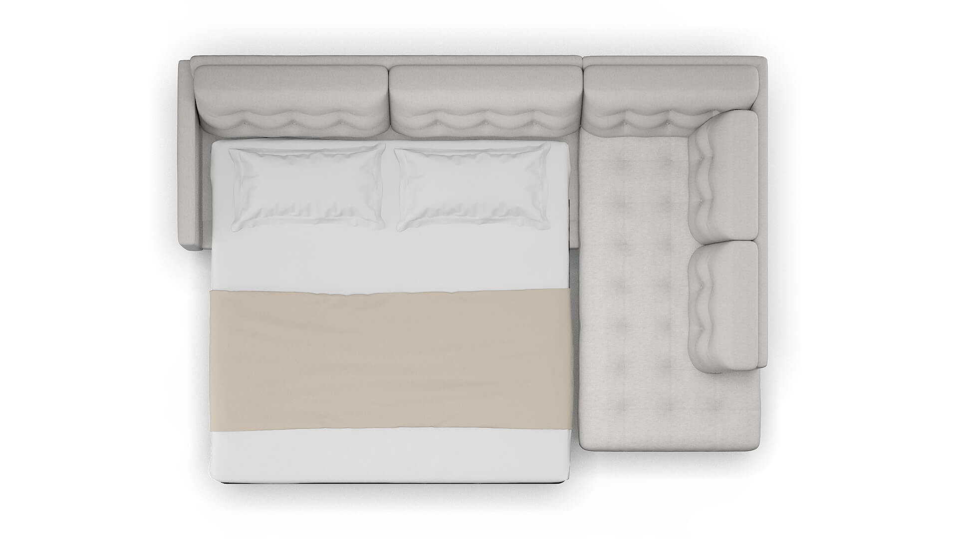 Oslo Curious Spa Panel Sleeper Espresso legs 3