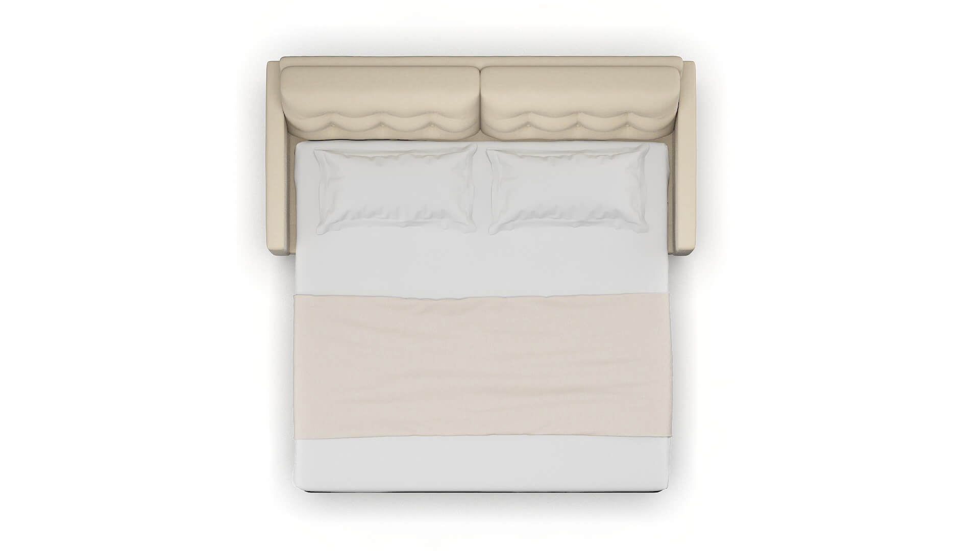 Oslo Dream_d Almond Sofa Sleeper Espresso legs 3