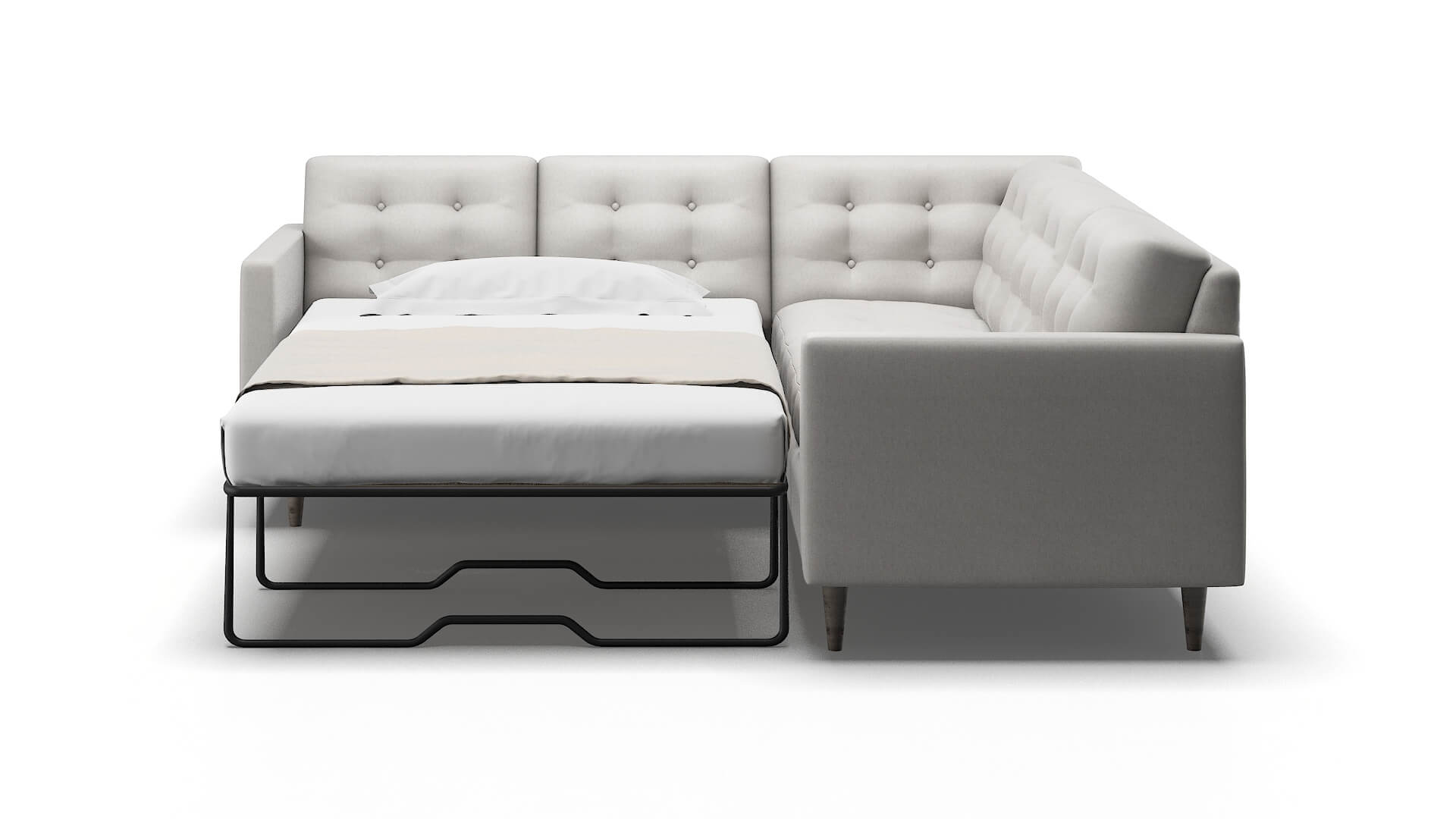 Oslo Dream_d Sterling Sectional Sleeper Espresso legs 1