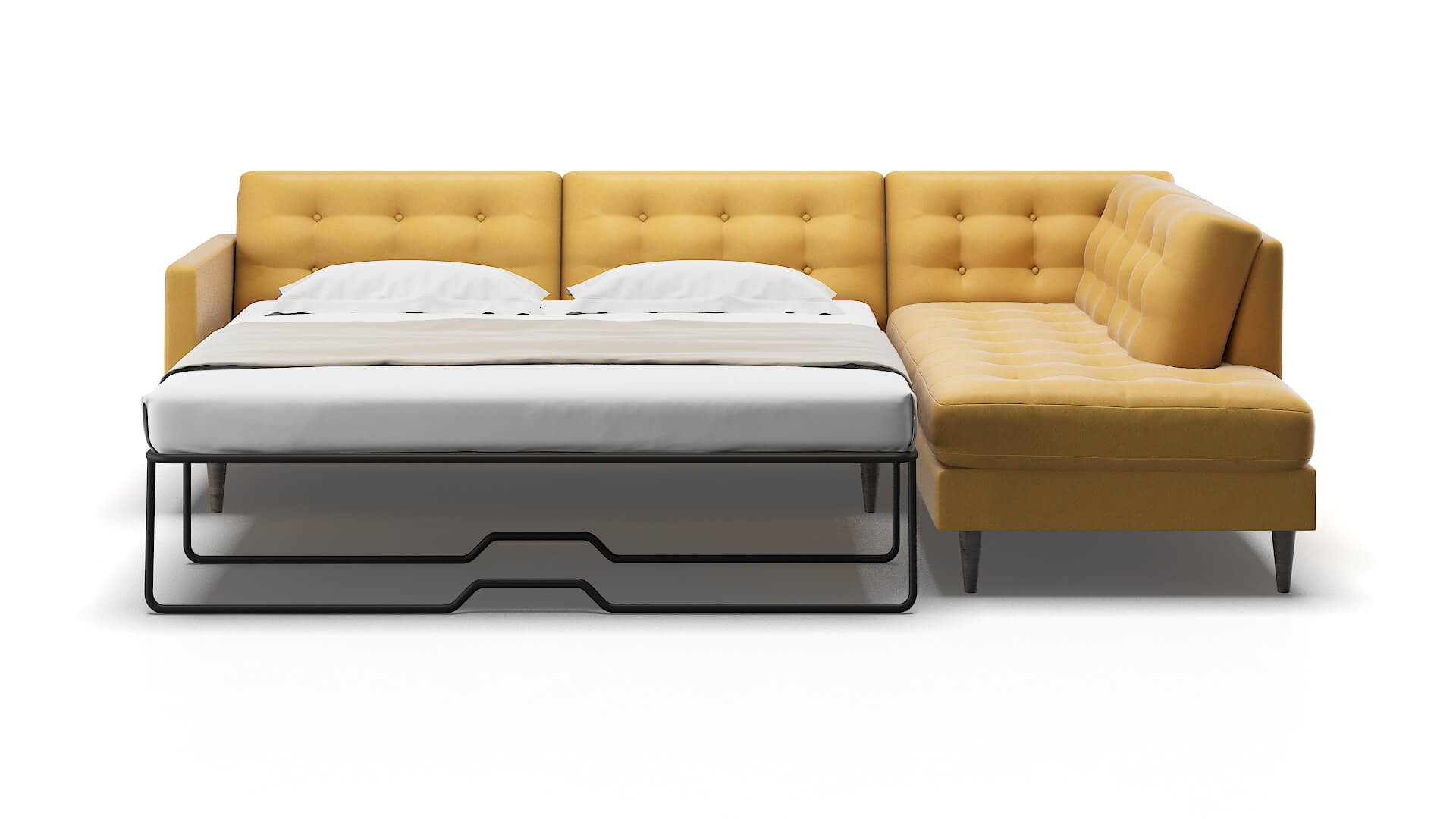 Oslo Dream_d Sunflower Panel Sleeper Espresso legs 1