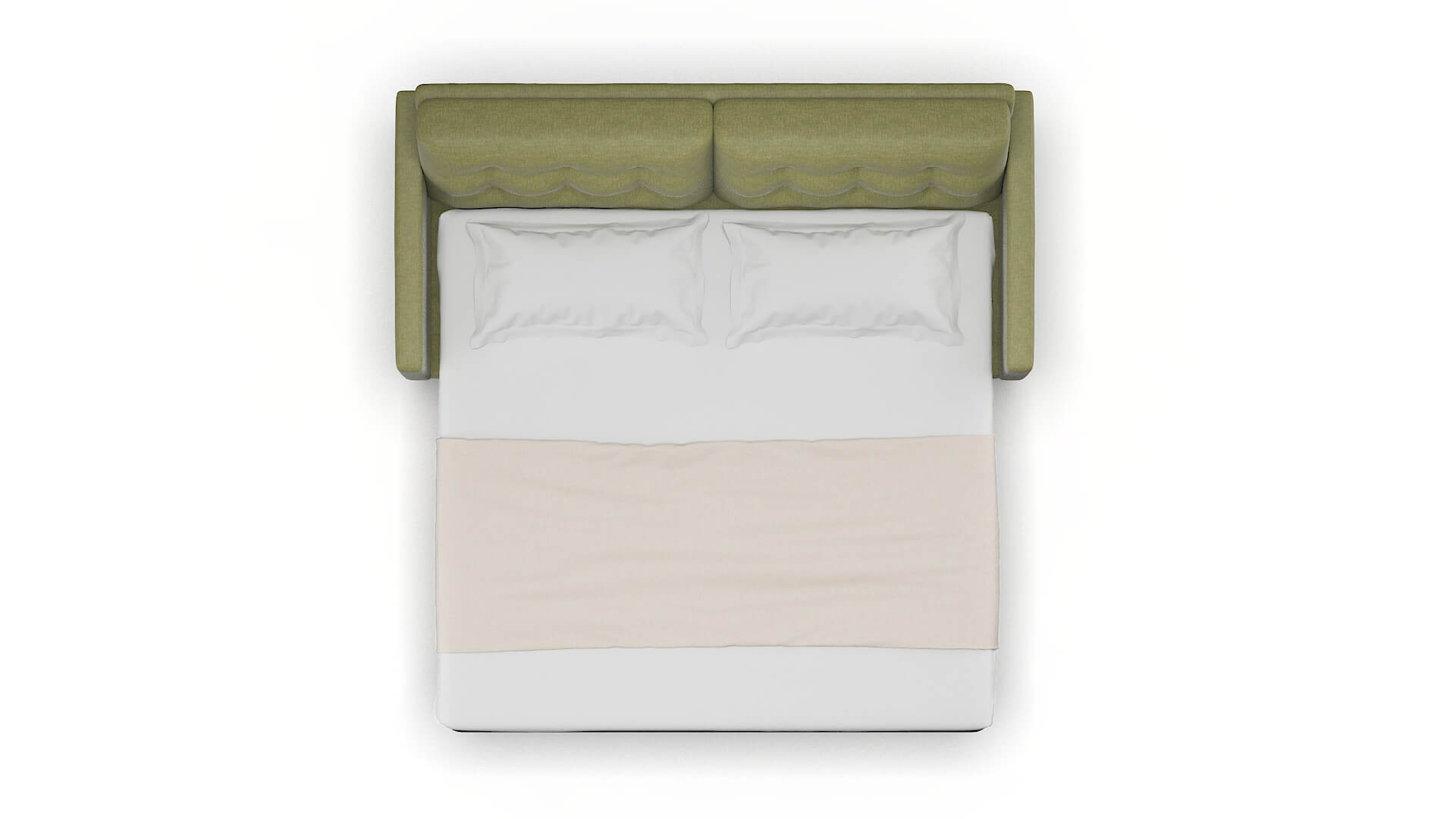 Oslo Durham Lime Sofa Sleeper Espresso legs 3