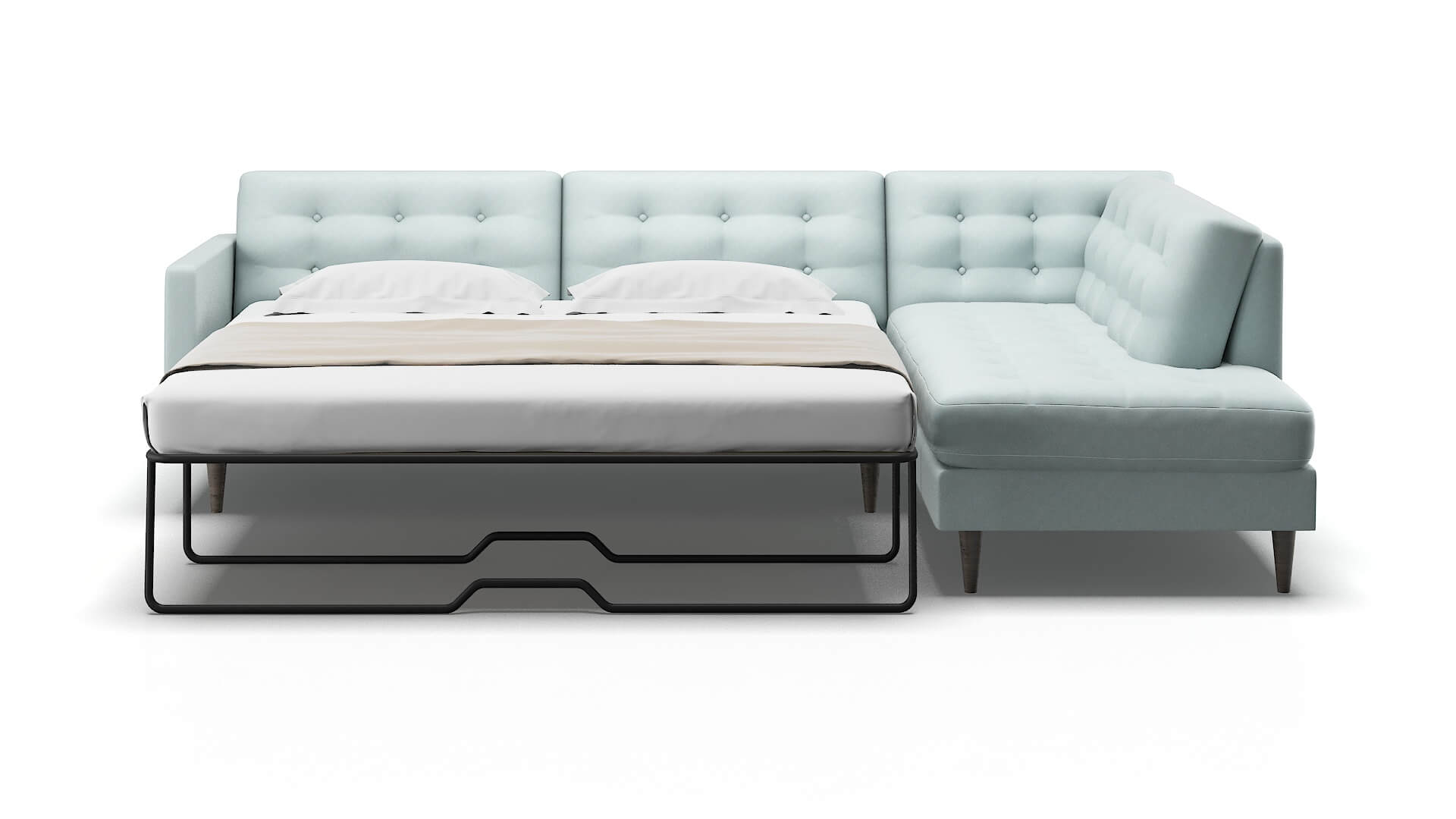 Oslo Elliot Spa Panel Sleeper Espresso legs 1