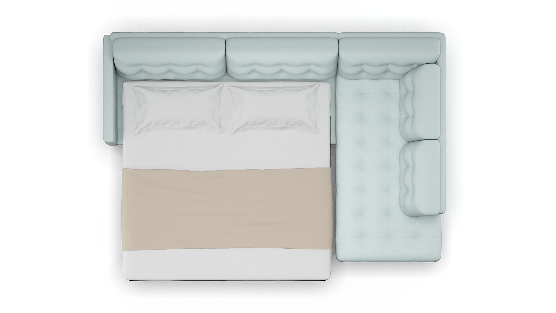 Oslo Elliot Spa Panel Sleeper Espresso legs 3