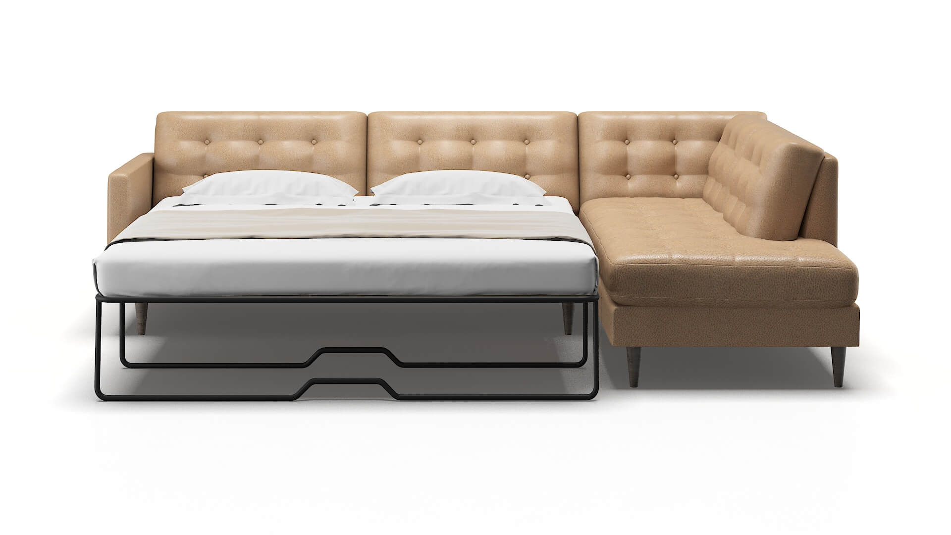 Oslo Ford Dune Panel Sleeper Espresso legs 1