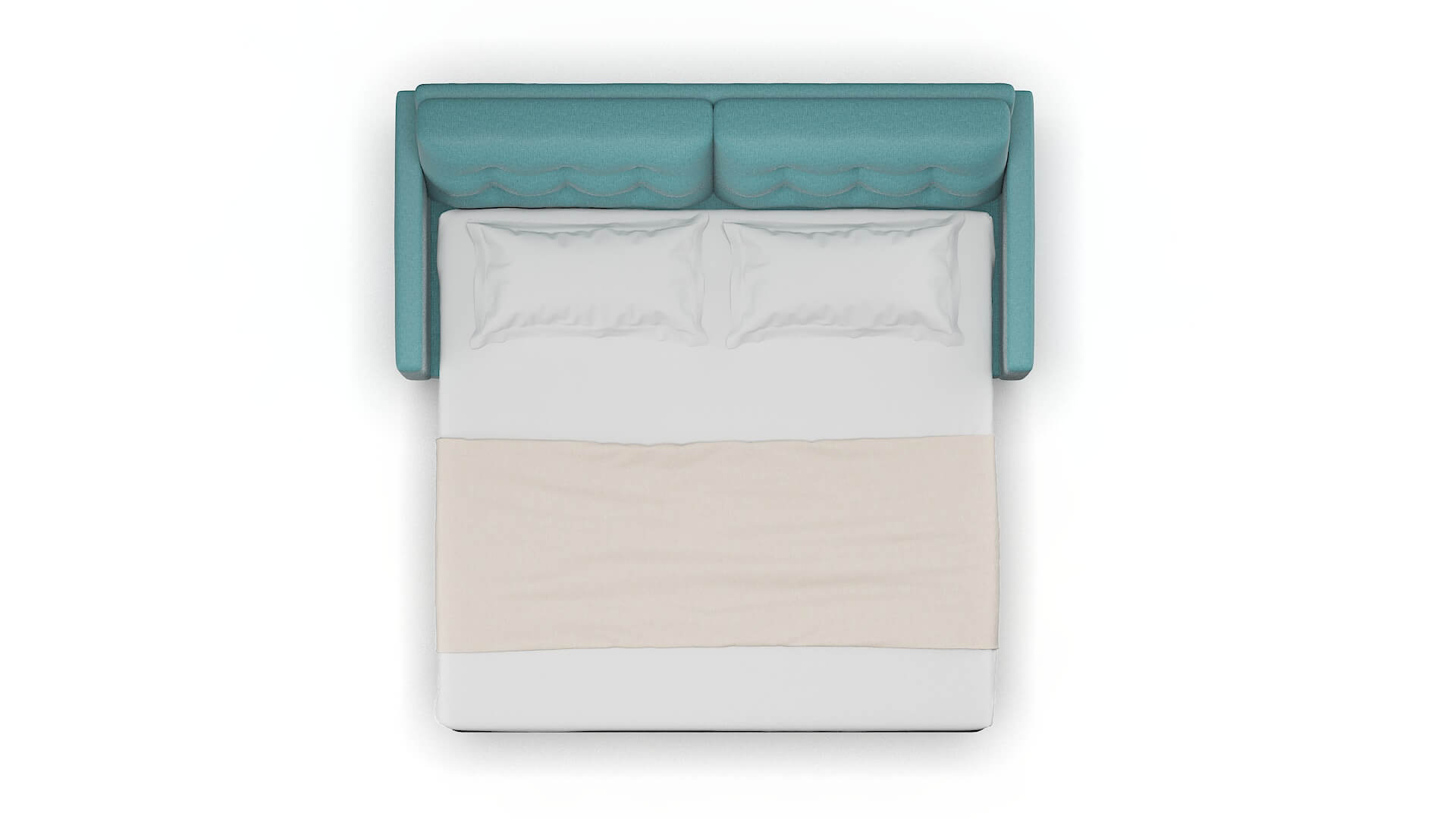 Oslo Hepburn_hrp Emerald Sofa Sleeper Espresso legs 3