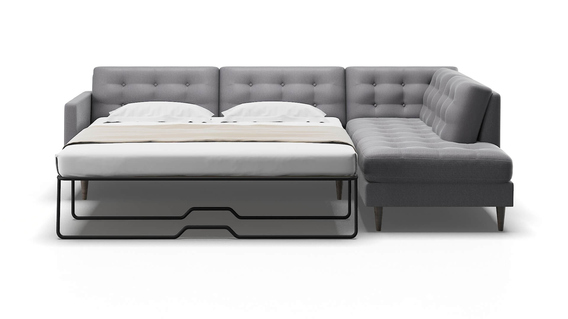 Oslo Insight Denim Panel Sleeper Espresso legs 1