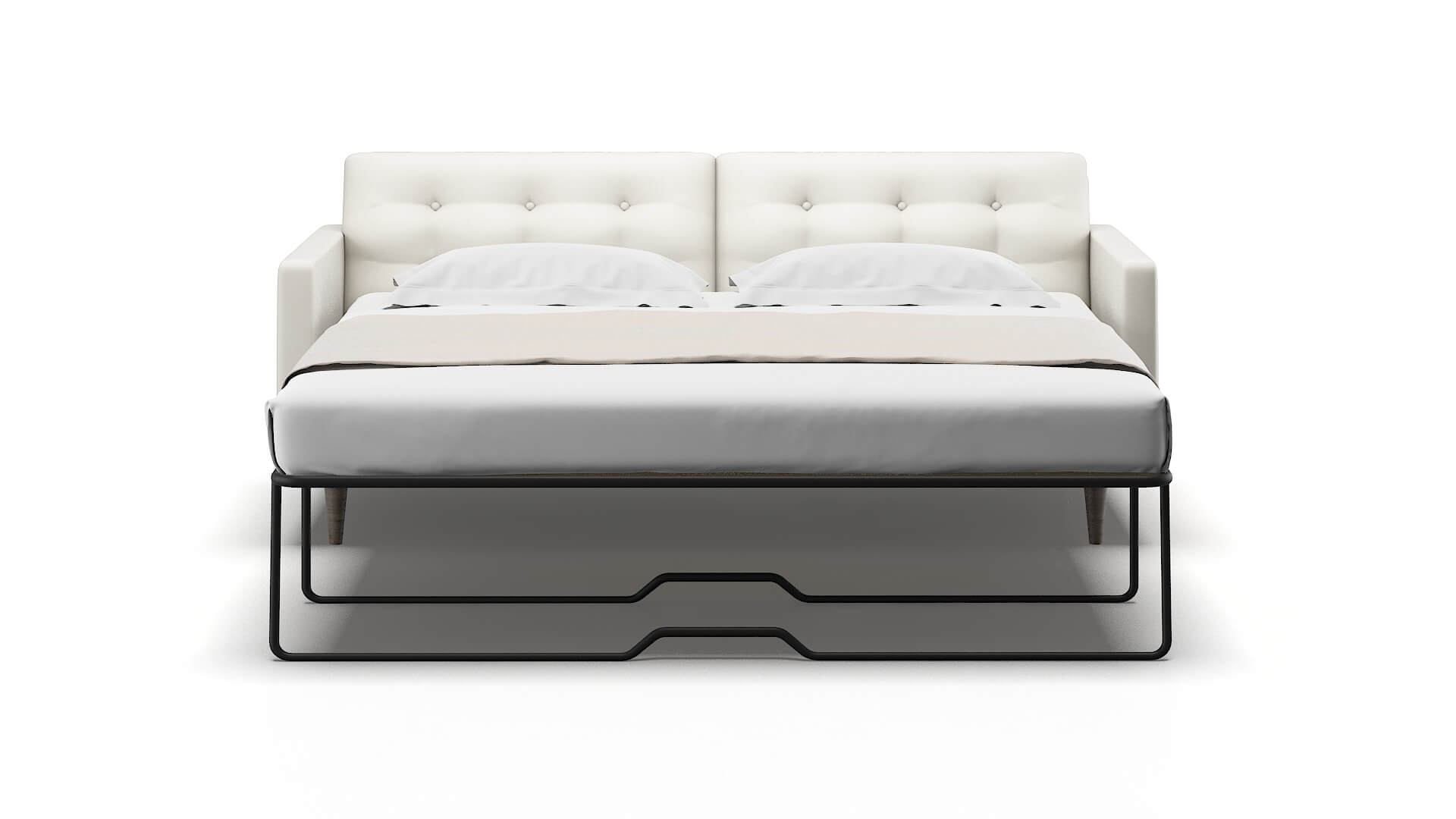 Oslo Keylargo Oatmeal Sofa Sleeper Espresso legs 1