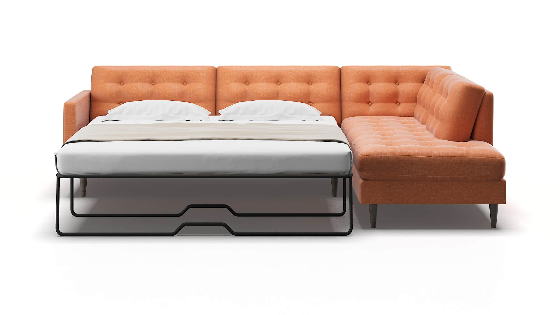 Oslo Keylargo Terracotta Panel Sleeper Espresso legs 1