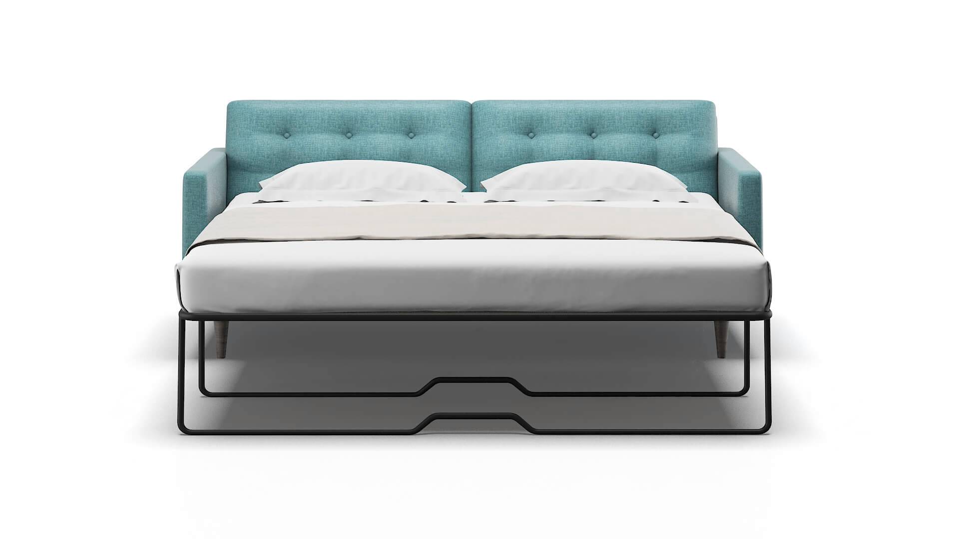 Oslo Leslie Peacock Sofa Sleeper Espresso legs 1