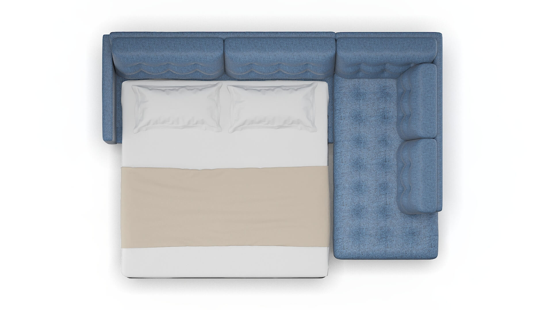 Oslo Merino_hrp Ocean Panel Sleeper Espresso legs 3