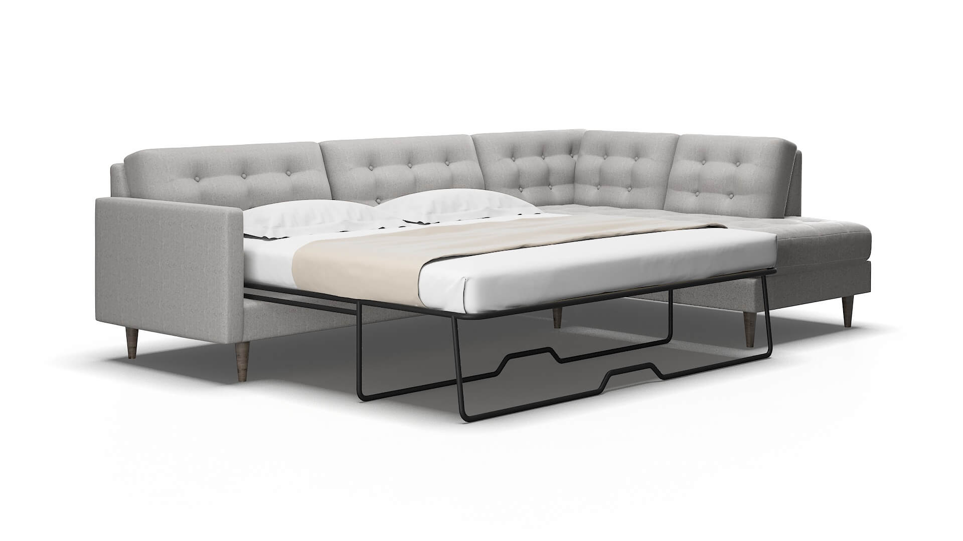 Oslo Prime ash Panel sleeper Espresso Legs  2