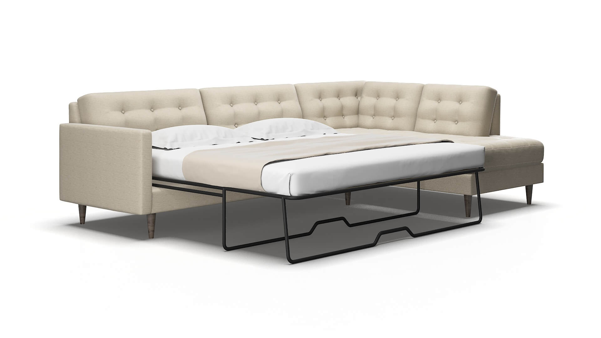 Oslo Prime dusk Panel sleeper Espresso Legs  2