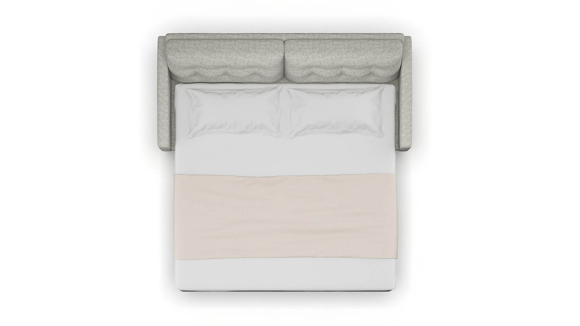 Oslo Prime Gravel Sofa Sleeper Espresso legs 3