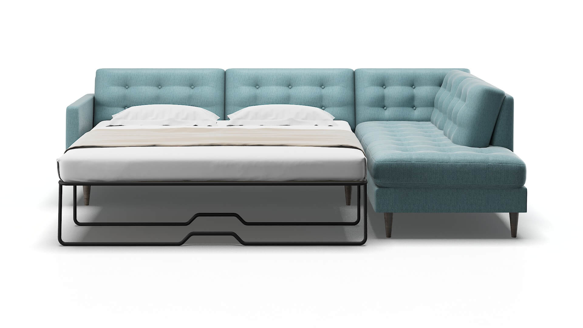 Oslo Prisma Hydrate Panel Sleeper Espresso legs 1