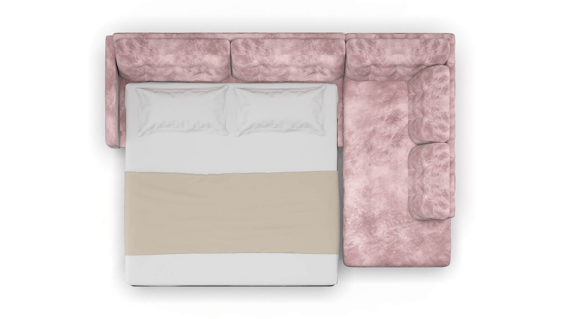 Oslo Quartz 705 Panel Sleeper Espresso legs 3