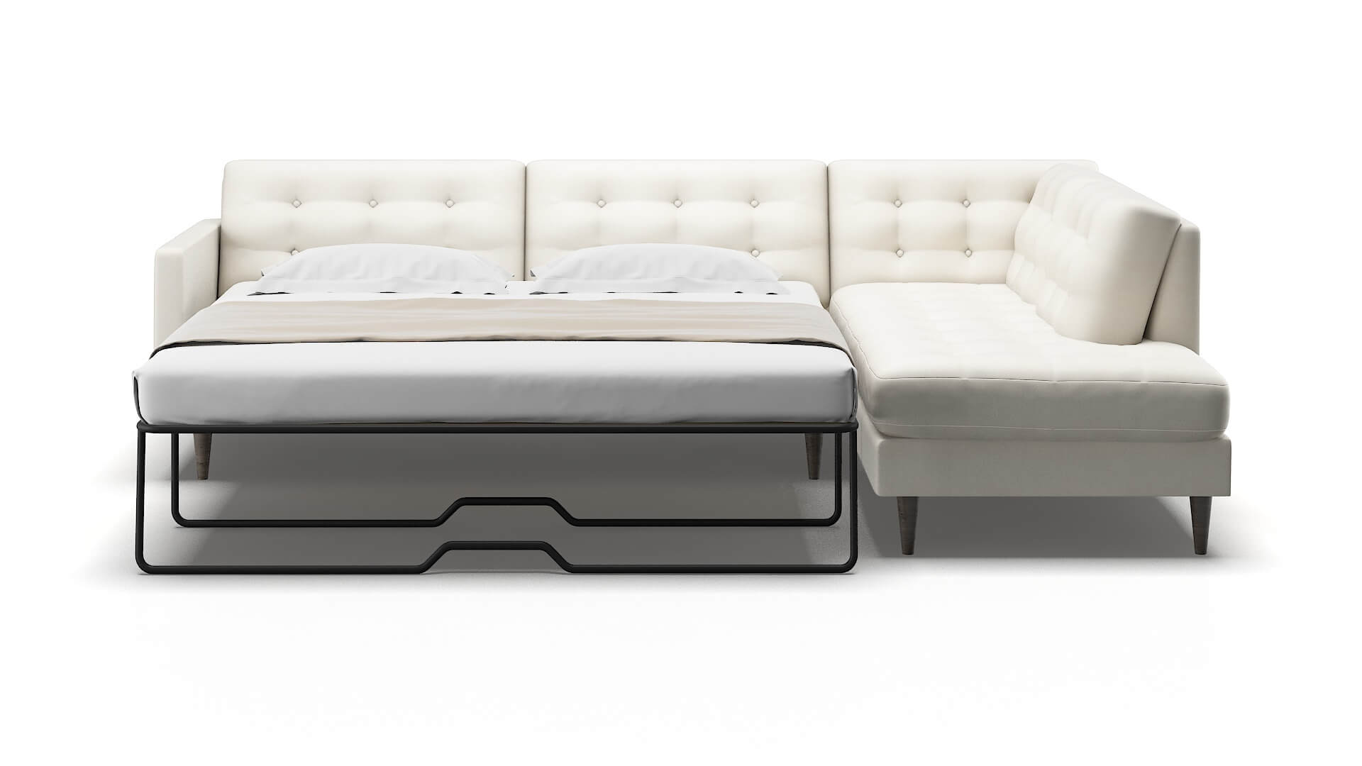 Oslo R_prize Cream Panel Sleeper Espresso legs 1