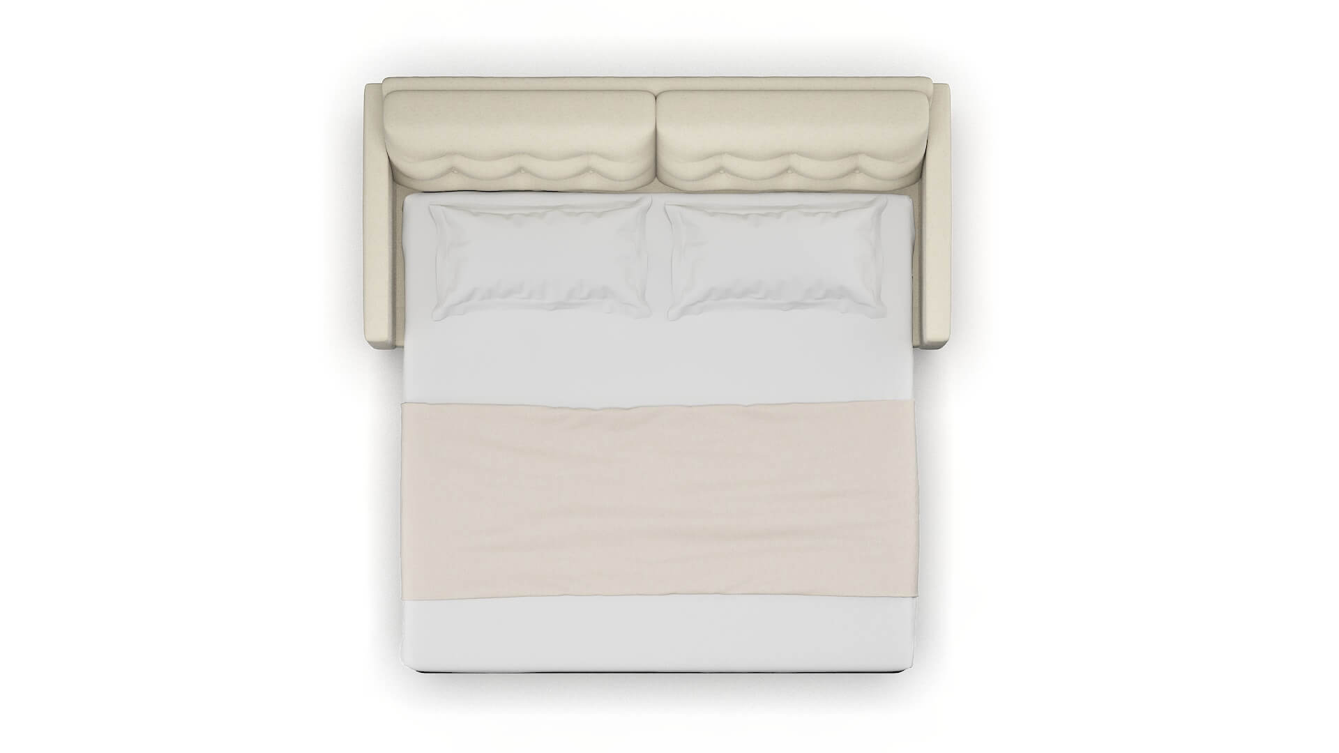 Oslo Redondo Oyster Sofa Sleeper Espresso legs 3