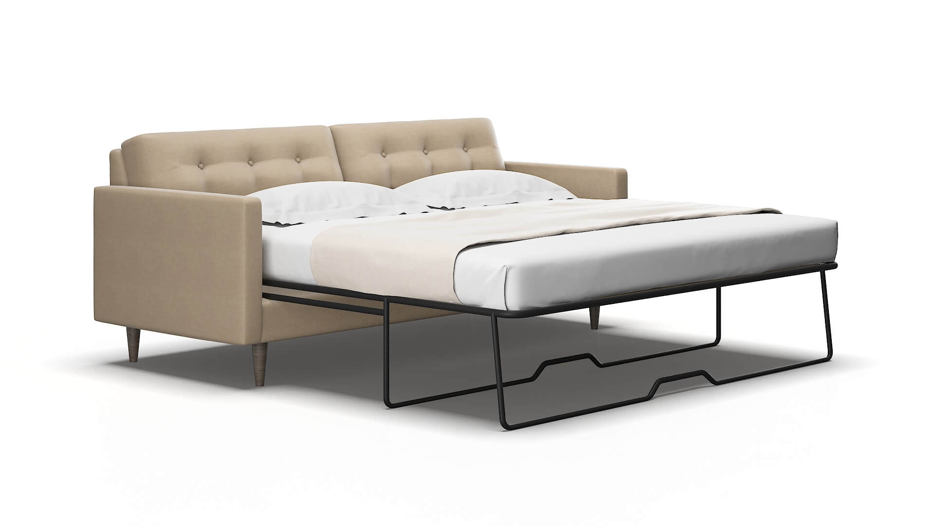 Oslo Rocket cappuccino Sofa sleeper Espresso Legs  2