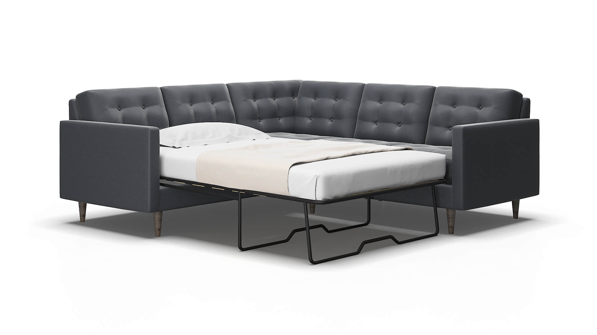 Oslo Rocket eclipse Sectional sleeper Espresso Legs  2