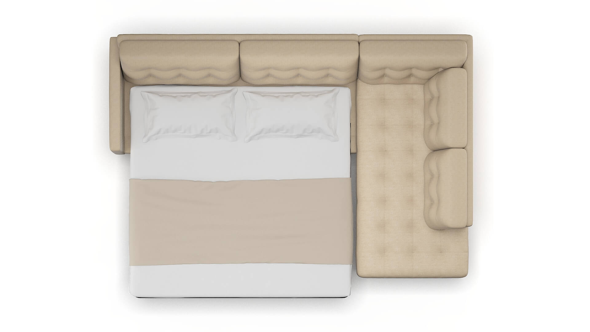 Oslo Royale Mondo Panel Sleeper Espresso legs 3