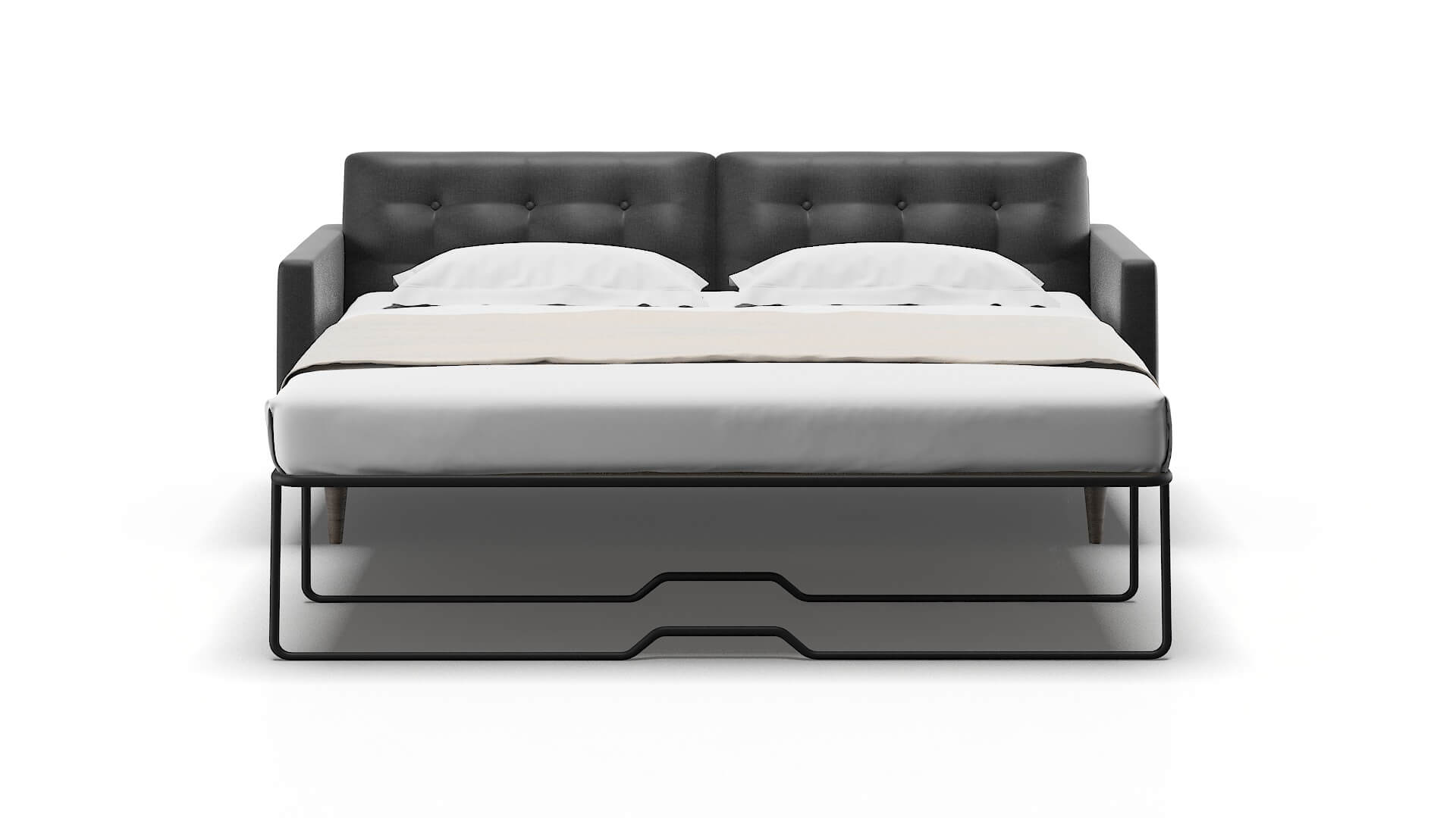 Oslo Sosoftness 54 Sofa Sleeper Espresso legs 1