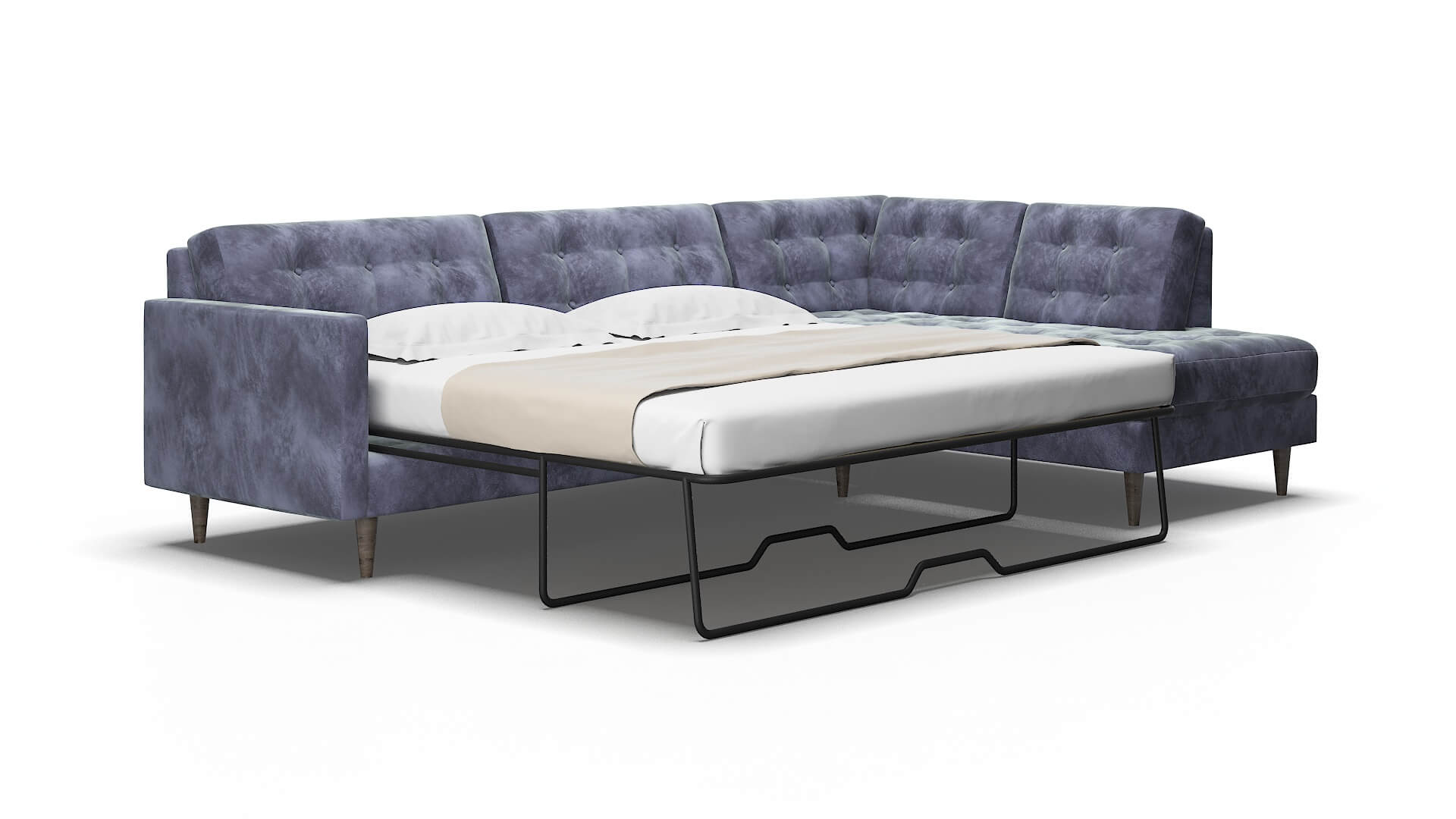 Oslo Terrain dusk Panel sleeper Espresso Legs  2