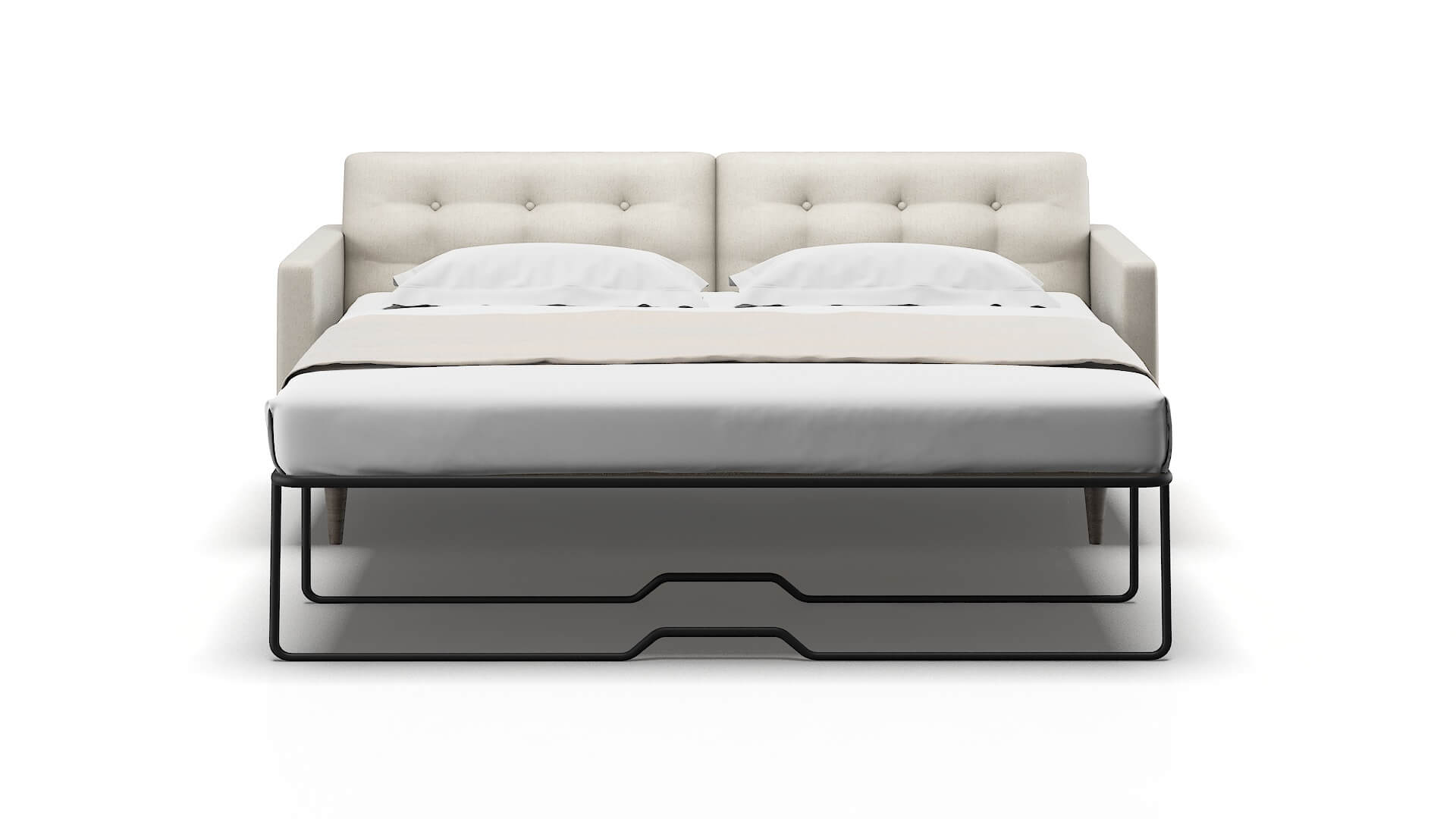 Oslo Terrain Natural Sofa Sleeper Espresso legs 1