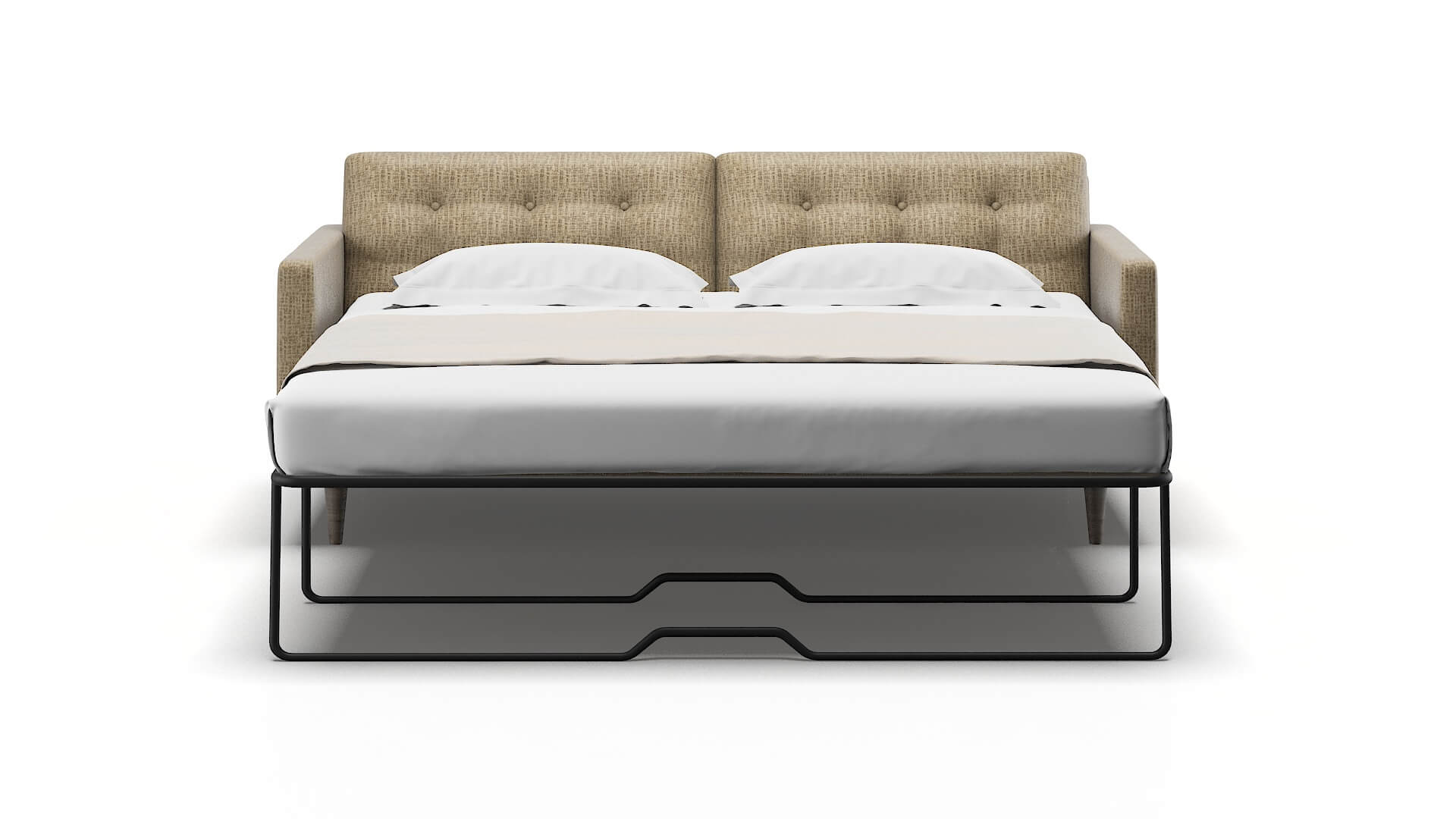 Oslo Venus Mocha Sofa Sleeper Espresso legs 1