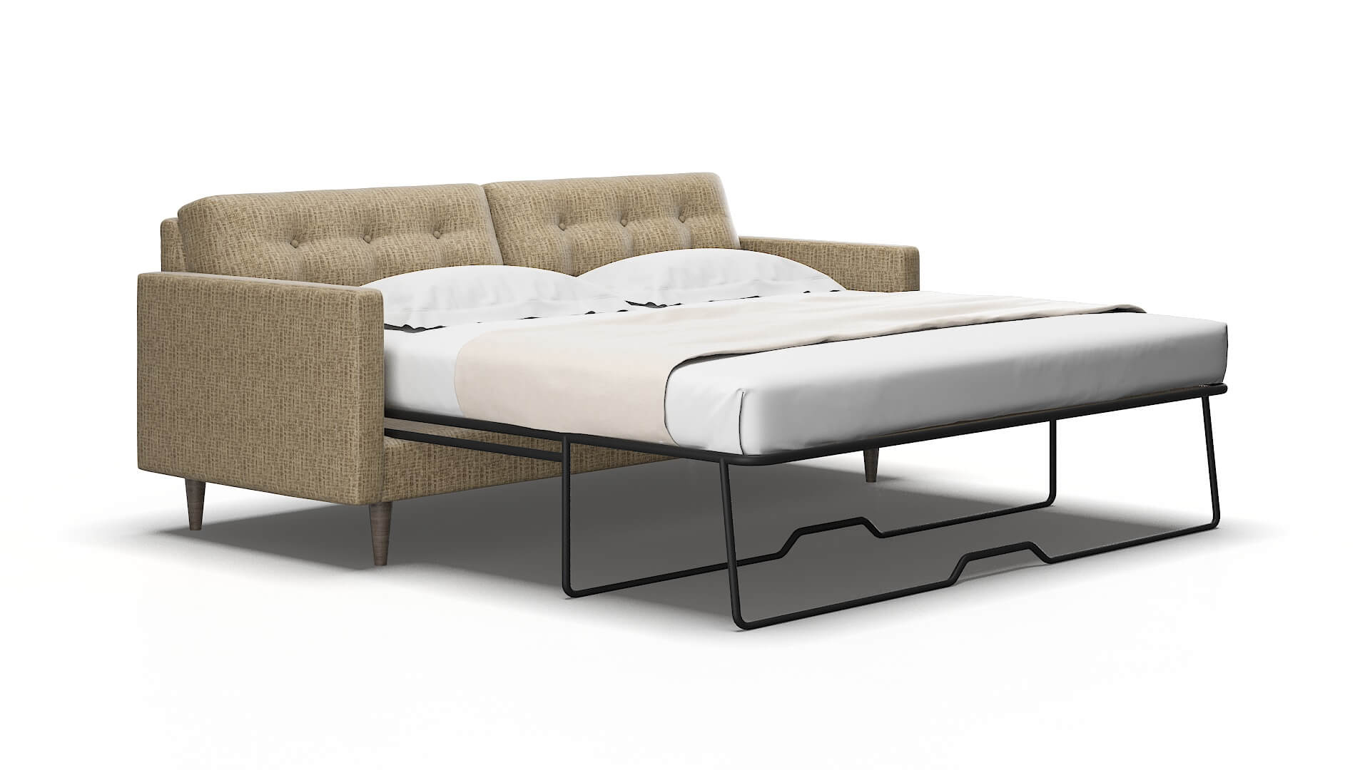 Oslo Venus mocha Sofa sleeper Espresso Legs  2