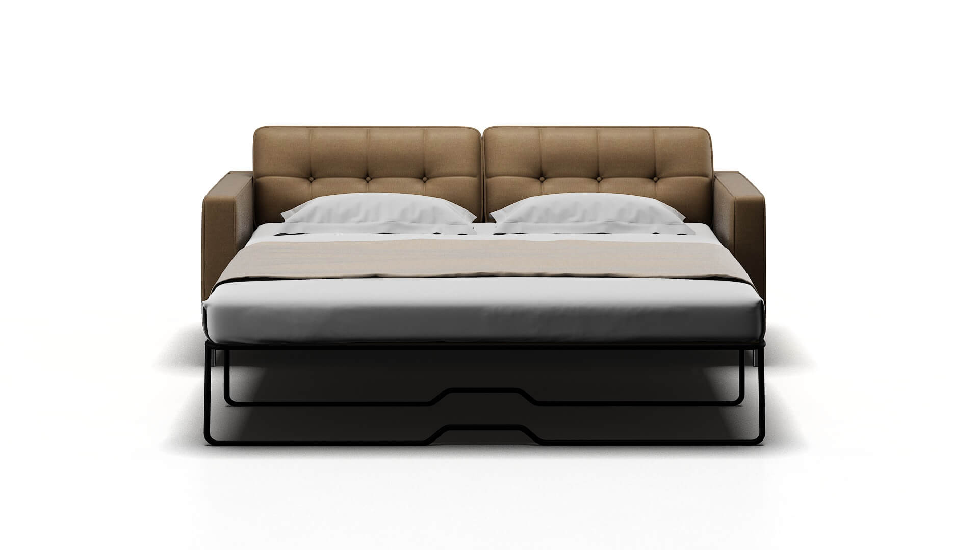 Oxford Chance Platinum Sofa Sleeper Espresso legs 1