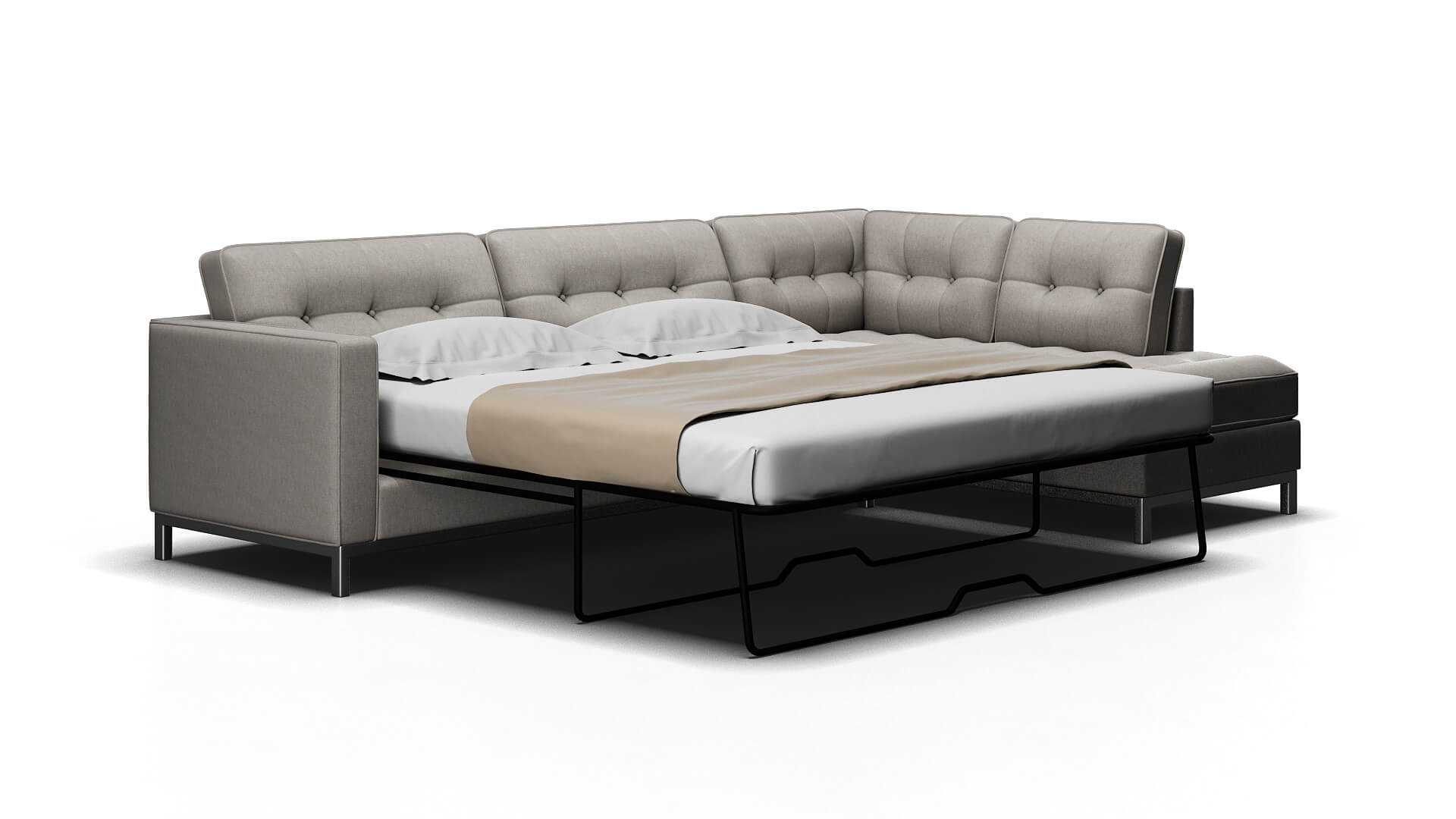 Oxford Curious Spa Panel Sleeper Espresso legs 2