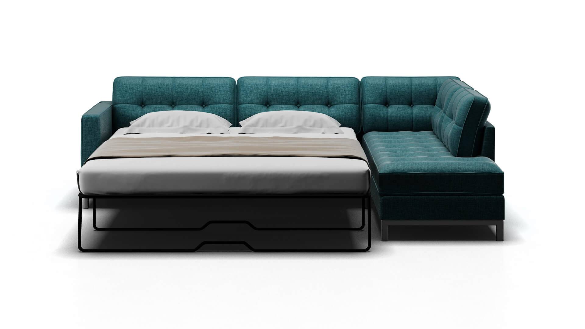 Oxford Elliot Eclipse Panel Sleeper Espresso legs 1