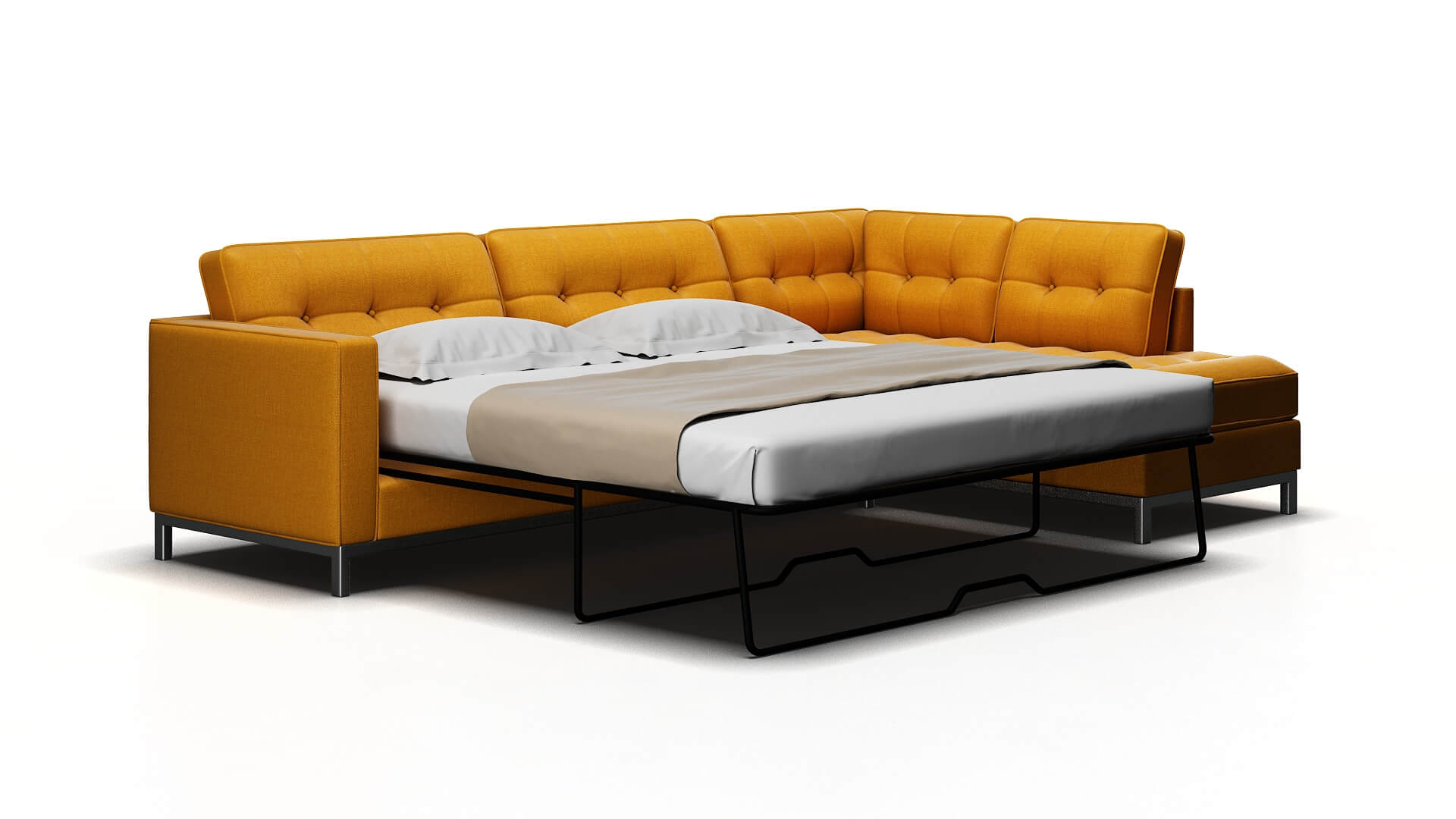 Oxford Hepburn Chai_tea Panel Sleeper Espresso legs 2