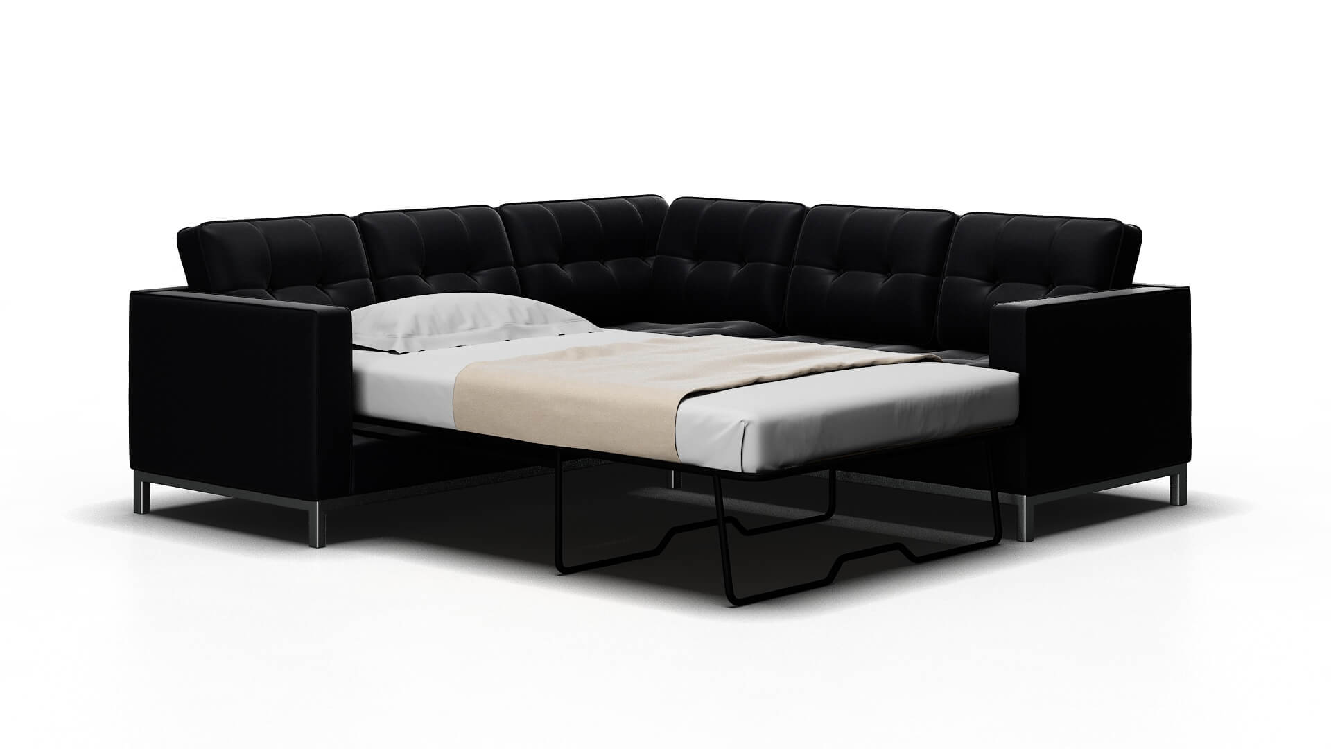 Oxford Hepburn_hrp Deep_sea Sectional Sleeper Espresso legs 2